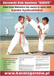 Zajęcia sekcji karate kyokushinkai w Sulęcinie